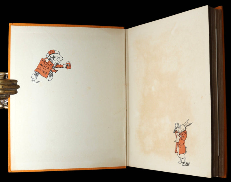 1922 Rare 1stED - Alice's Adventures in Wonderland Illustrated by Gwynedd Hudson