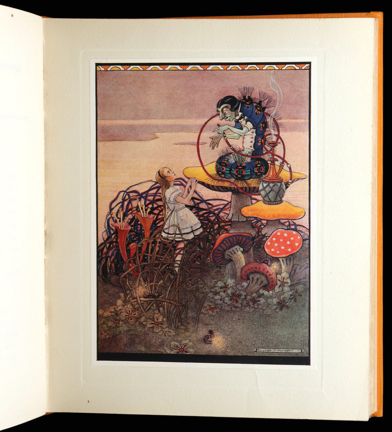 1922 Rare 1stED - Alice's Adventures in Wonderland Illustrated by Gwynedd Hudson