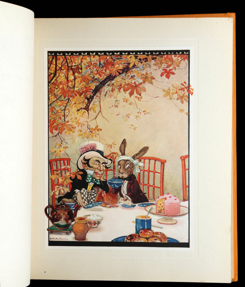 1922 Rare 1stED - Alice's Adventures in Wonderland Illustrated by Gwynedd Hudson