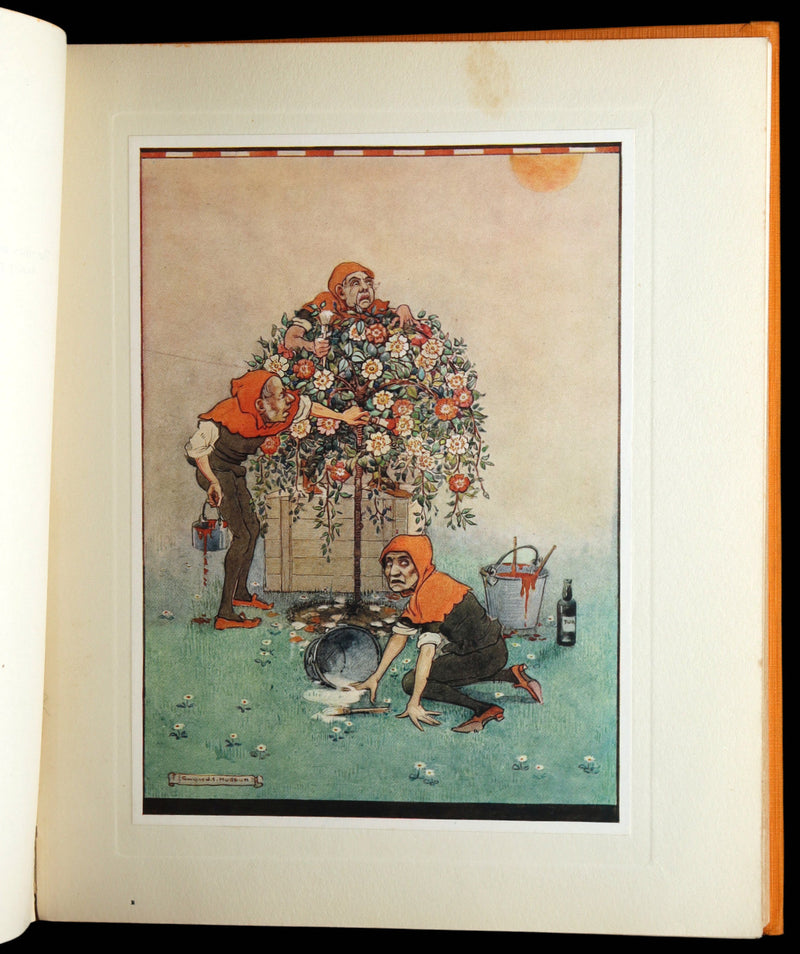 1922 Rare 1stED - Alice's Adventures in Wonderland Illustrated by Gwynedd Hudson
