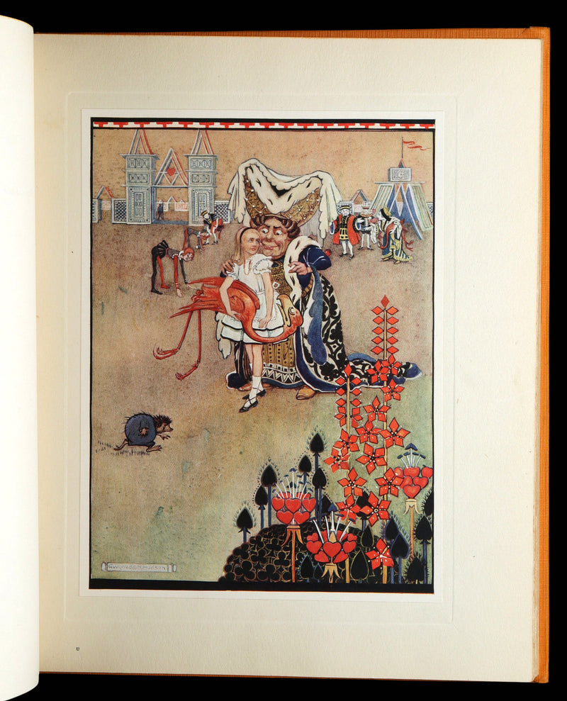 1922 Rare 1stED - Alice's Adventures in Wonderland Illustrated by Gwynedd Hudson