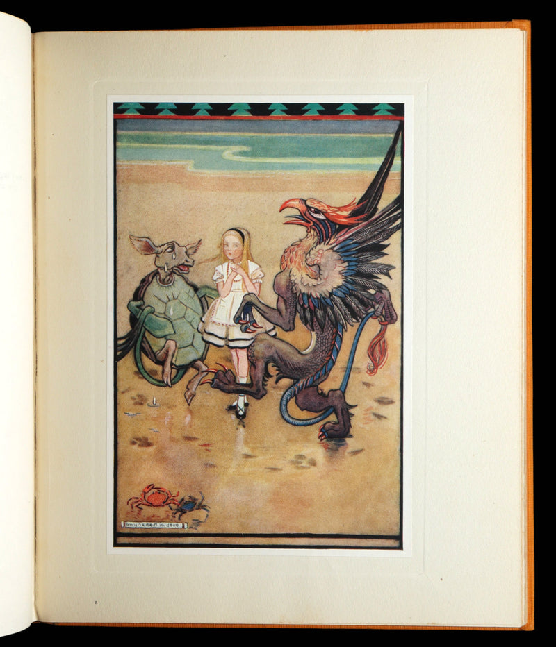 1922 Rare 1stED - Alice's Adventures in Wonderland Illustrated by Gwynedd Hudson