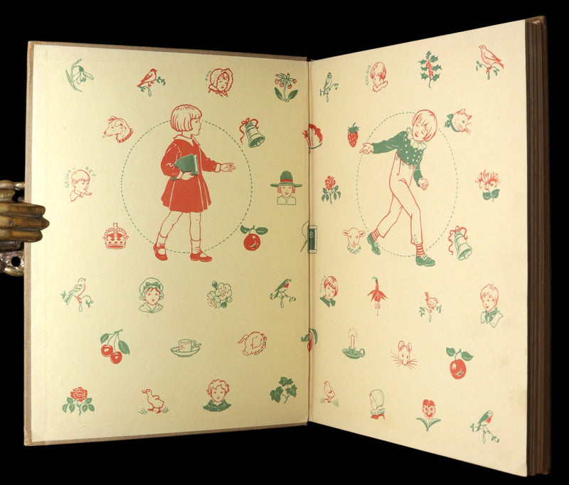 1928 Rare First Edition - Old Rhymes for All Times by Cicely Mary Barker