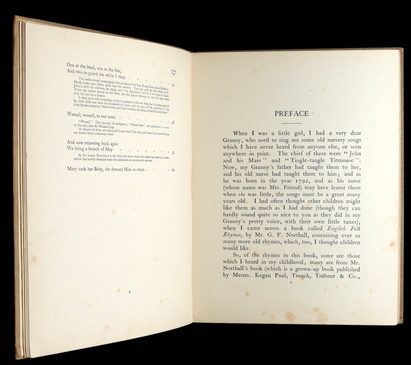 1928 Rare First Edition - Old Rhymes for All Times by Cicely Mary Barker