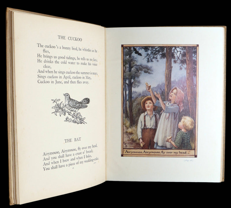 1928 Rare First Edition - Old Rhymes for All Times by Cicely Mary Barker