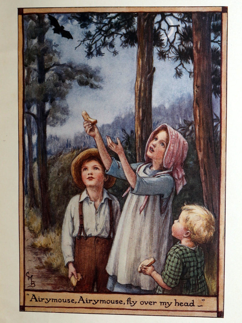 1928 Rare First Edition - Old Rhymes for All Times by Cicely Mary Barker