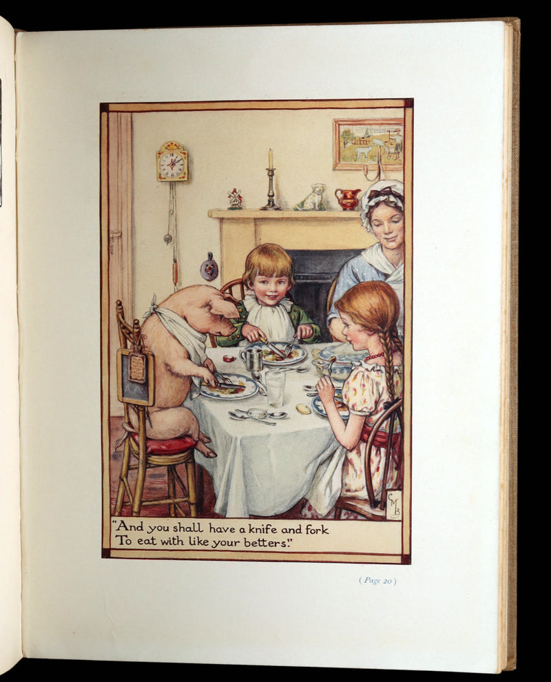 1928 Rare First Edition - Old Rhymes for All Times by Cicely Mary Barker