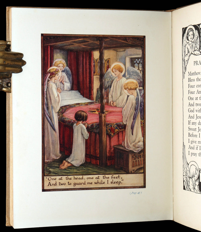 1928 Rare First Edition - Old Rhymes for All Times by Cicely Mary Barker