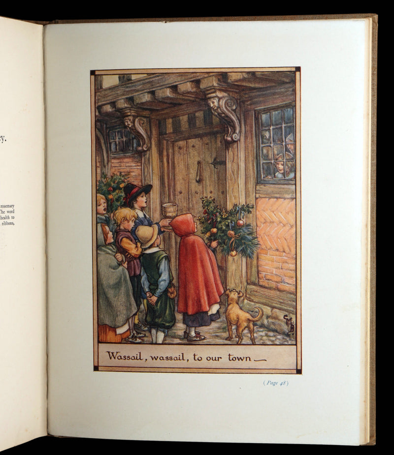 1928 Rare First Edition - Old Rhymes for All Times by Cicely Mary Barker