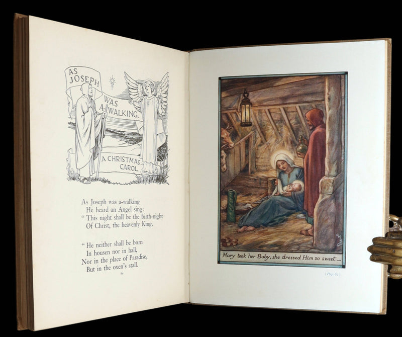 1928 Rare First Edition - Old Rhymes for All Times by Cicely Mary Barker