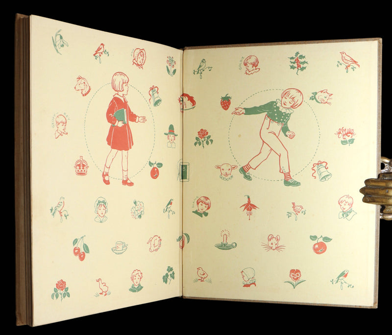 1928 Rare First Edition - Old Rhymes for All Times by Cicely Mary Barker