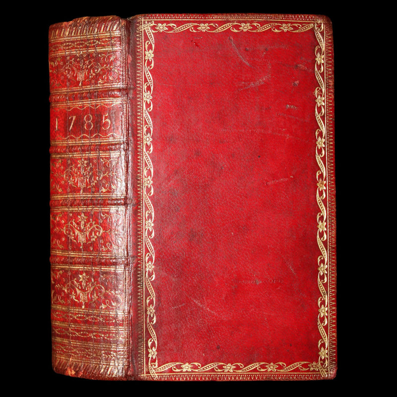 1785 Rare Book - Rider’s British Merlin for the Year of Our Lord God 1785