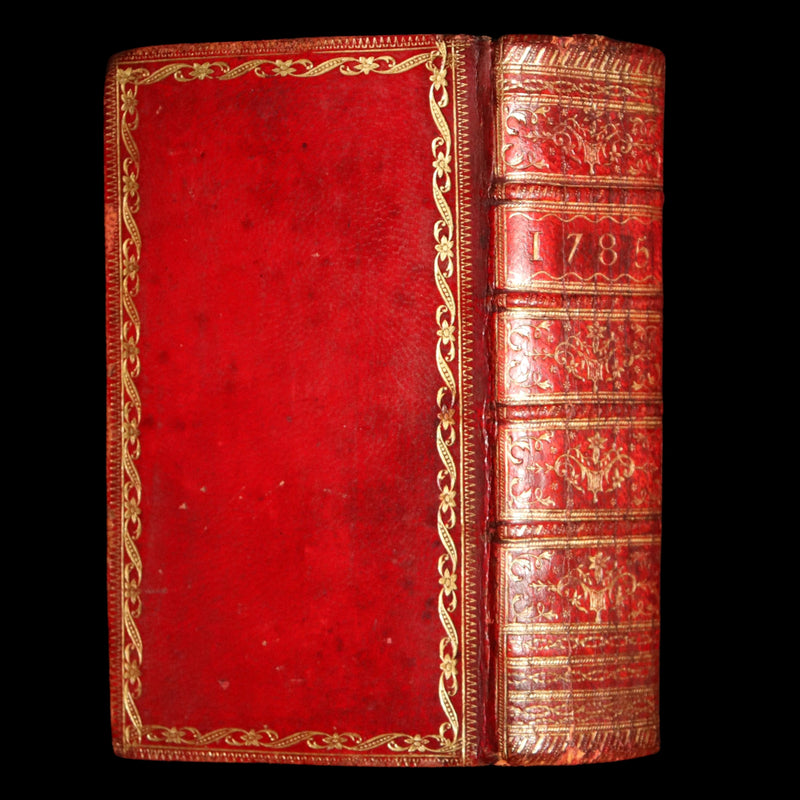 1785 Rare Book - Rider’s British Merlin for the Year of Our Lord God 1785