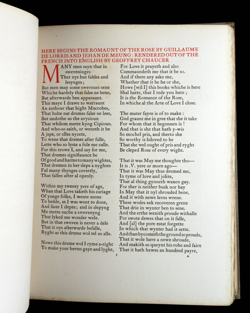 1911 First Edition by Keith Henderson - The Romaunt of the Rose by Chaucer