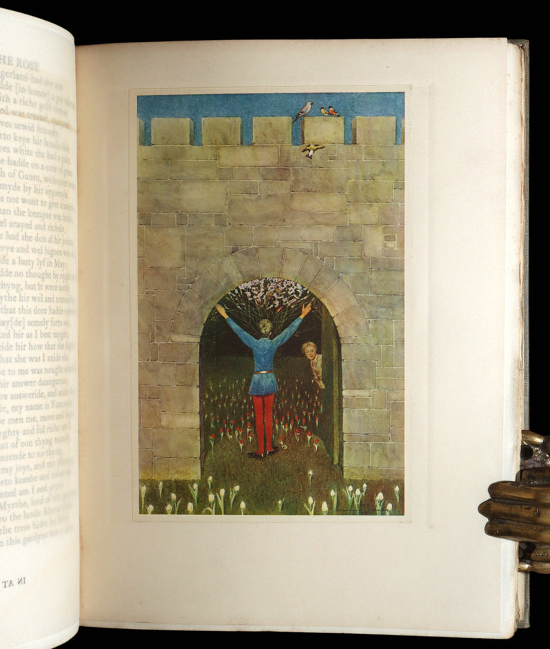 1911 First Edition by Keith Henderson - The Romaunt of the Rose by Chaucer