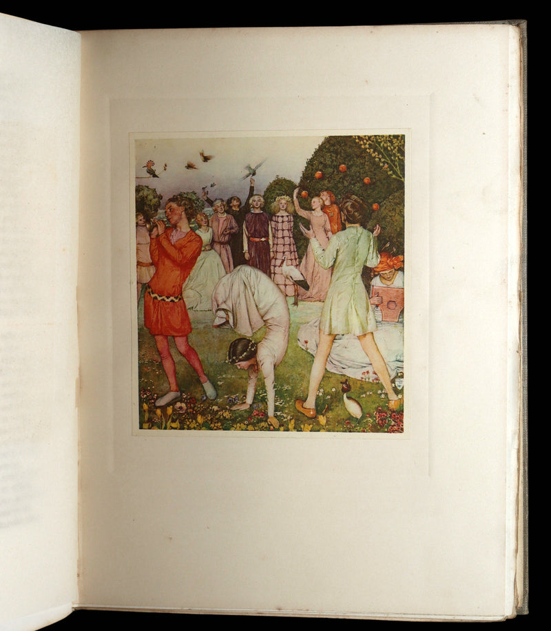 1911 First Edition by Keith Henderson - The Romaunt of the Rose by Chaucer