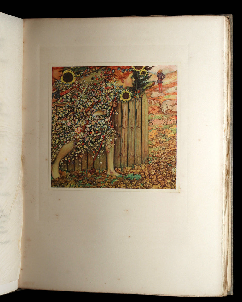1911 First Edition by Keith Henderson - The Romaunt of the Rose by Chaucer