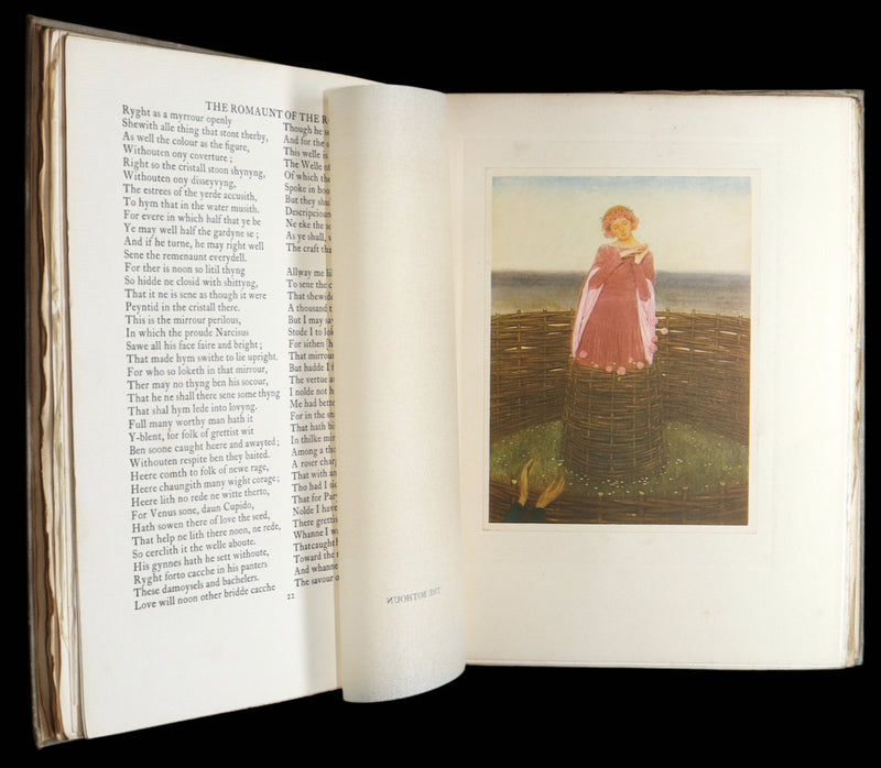 1911 First Edition by Keith Henderson - The Romaunt of the Rose by Chaucer