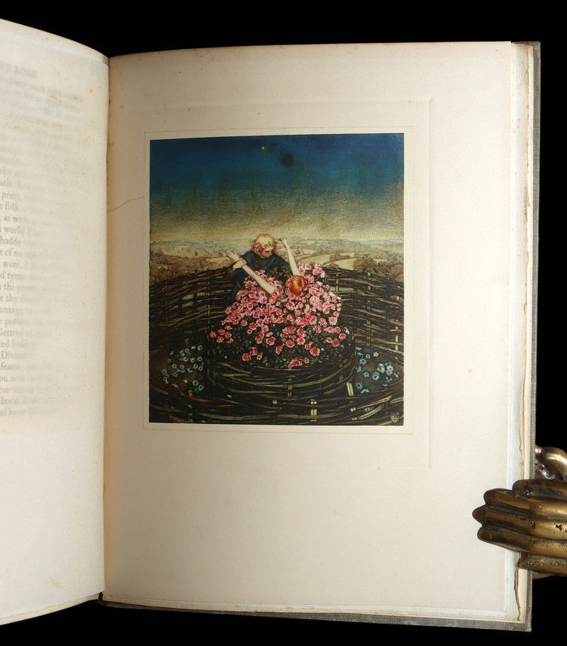 1911 First Edition by Keith Henderson - The Romaunt of the Rose by Chaucer