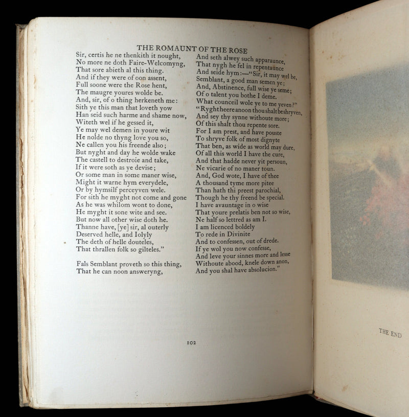 1911 First Edition by Keith Henderson - The Romaunt of the Rose by Chaucer