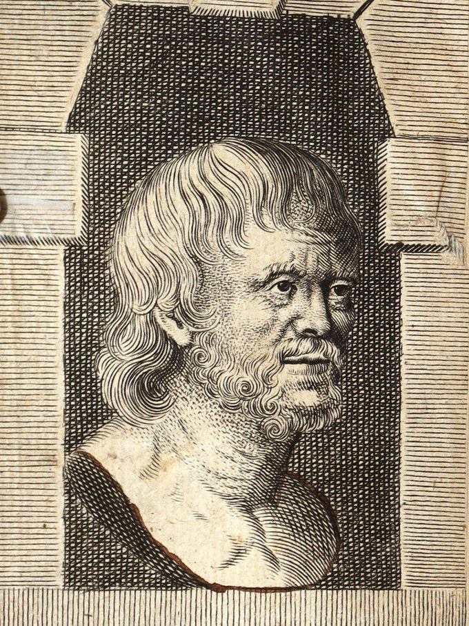 1690 Rare Latin Vellum Book - Lucii Annaei Senecae Cordubensis Tragoediae