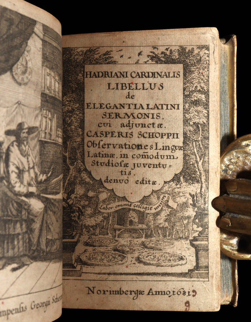 1690 Rare Latin Vellum Book - Lucii Annaei Senecae Cordubensis Tragoediae