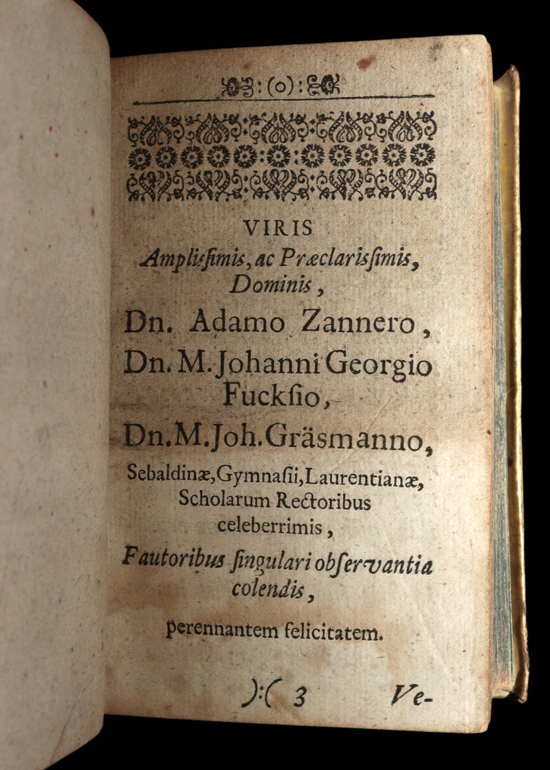 1690 Rare Latin Vellum Book - Lucii Annaei Senecae Cordubensis Tragoediae