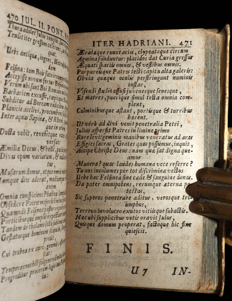 1690 Rare Latin Vellum Book - Lucii Annaei Senecae Cordubensis Tragoediae