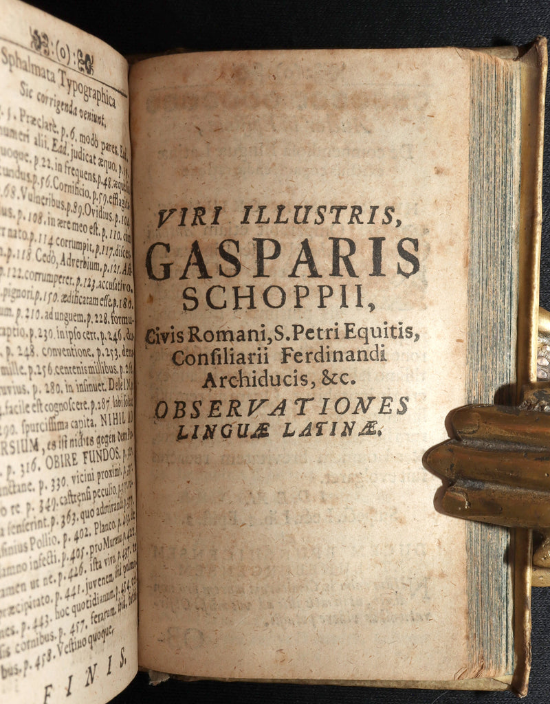 1690 Rare Latin Vellum Book - Lucii Annaei Senecae Cordubensis Tragoediae