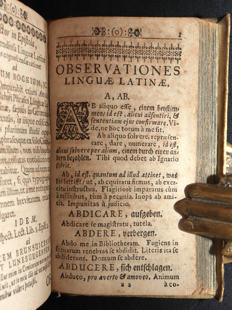 1690 Rare Latin Vellum Book - Lucii Annaei Senecae Cordubensis Tragoediae