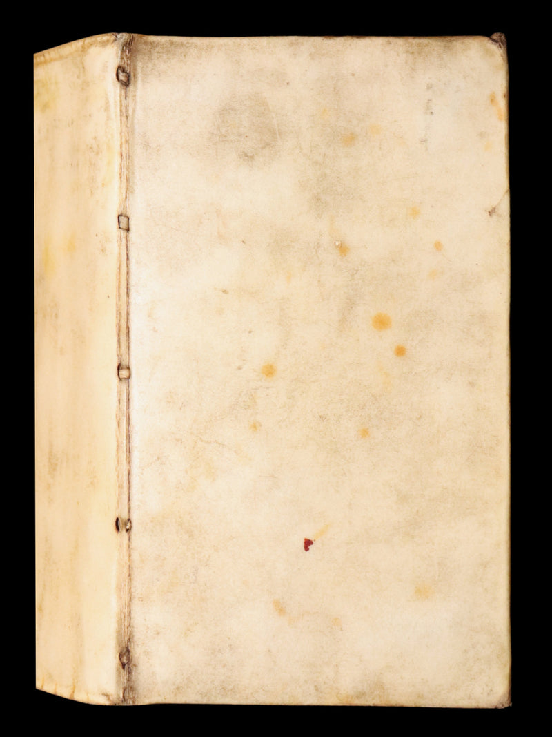 1690 Rare Latin Vellum Book - Lucii Annaei Senecae Cordubensis Tragoediae