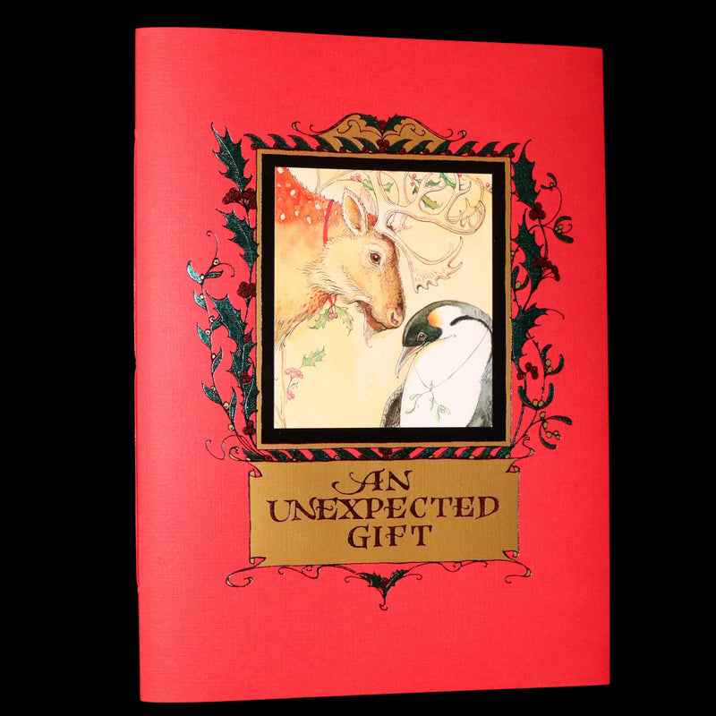 2013 Rare 1stED - An Unexpected Gift, A Christmas Tale by Charles van Sandwyk