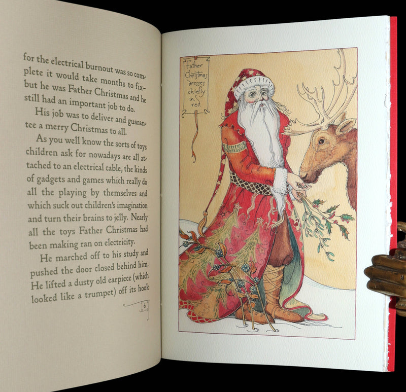 2013 Rare 1stED - An Unexpected Gift, A Christmas Tale by Charles van Sandwyk