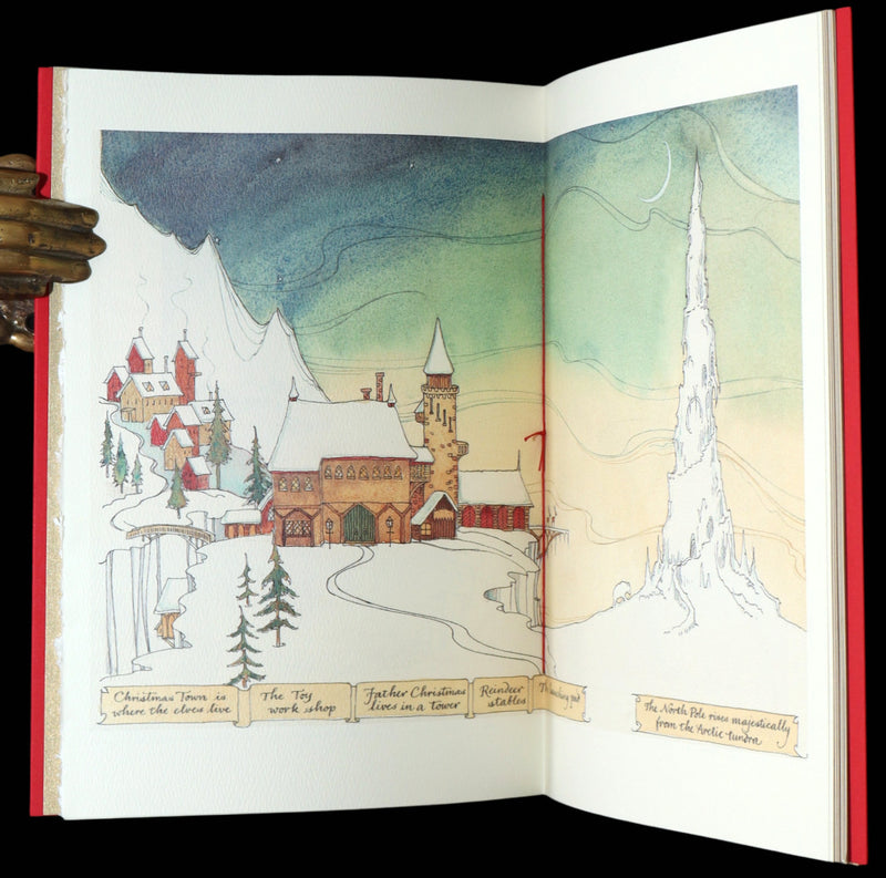 2013 Rare 1stED - An Unexpected Gift, A Christmas Tale by Charles van Sandwyk