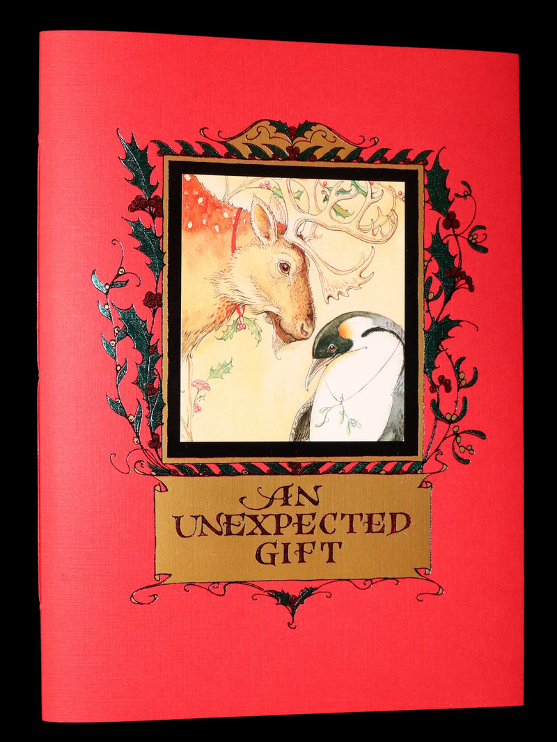 2013 Rare 1stED - An Unexpected Gift, A Christmas Tale by Charles van Sandwyk