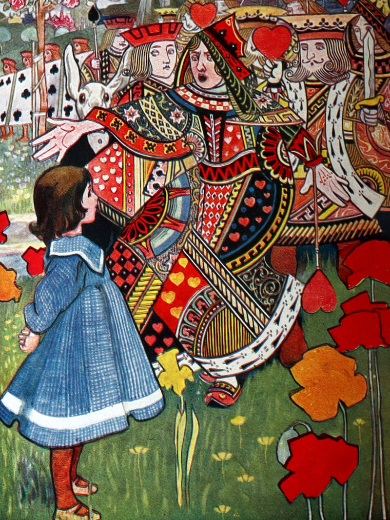 1913 Scarce - Alice’s Adventures in Wonderland Illustrated by Charles Robinson