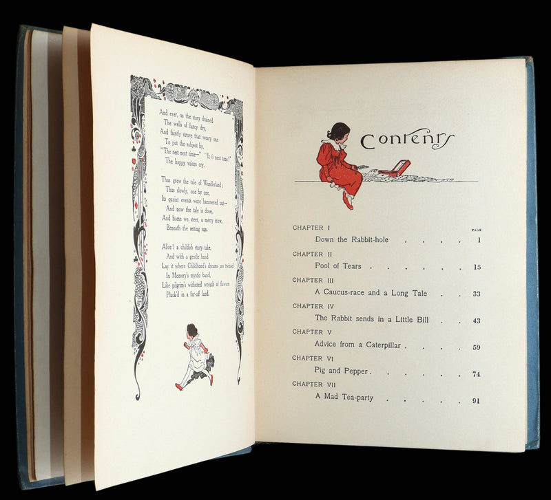 1913 Scarce - Alice’s Adventures in Wonderland Illustrated by Charles Robinson