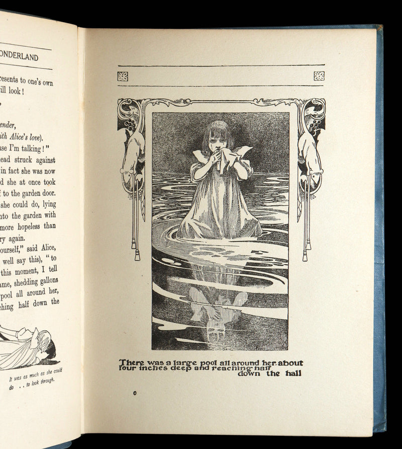 1913 Scarce - Alice’s Adventures in Wonderland Illustrated by Charles Robinson
