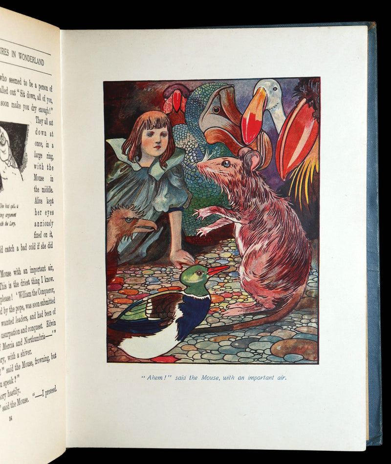 1913 Scarce - Alice’s Adventures in Wonderland Illustrated by Charles Robinson