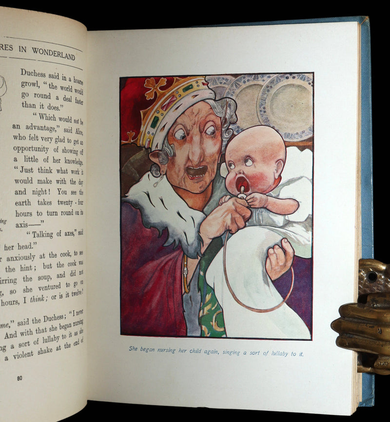 1913 Scarce - Alice’s Adventures in Wonderland Illustrated by Charles Robinson