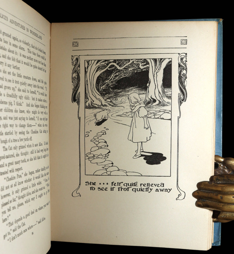 1913 Scarce - Alice’s Adventures in Wonderland Illustrated by Charles Robinson