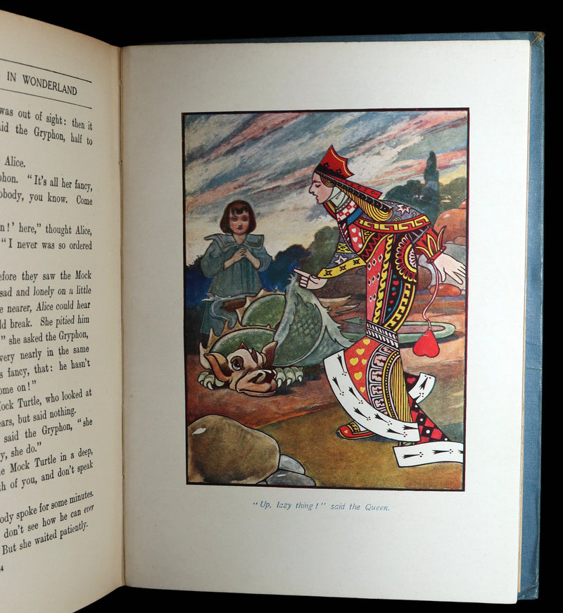 1913 Scarce - Alice’s Adventures in Wonderland Illustrated by Charles Robinson