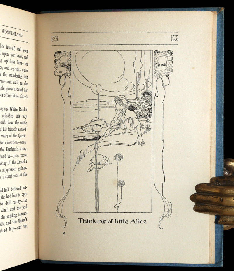 1913 Scarce - Alice’s Adventures in Wonderland Illustrated by Charles Robinson