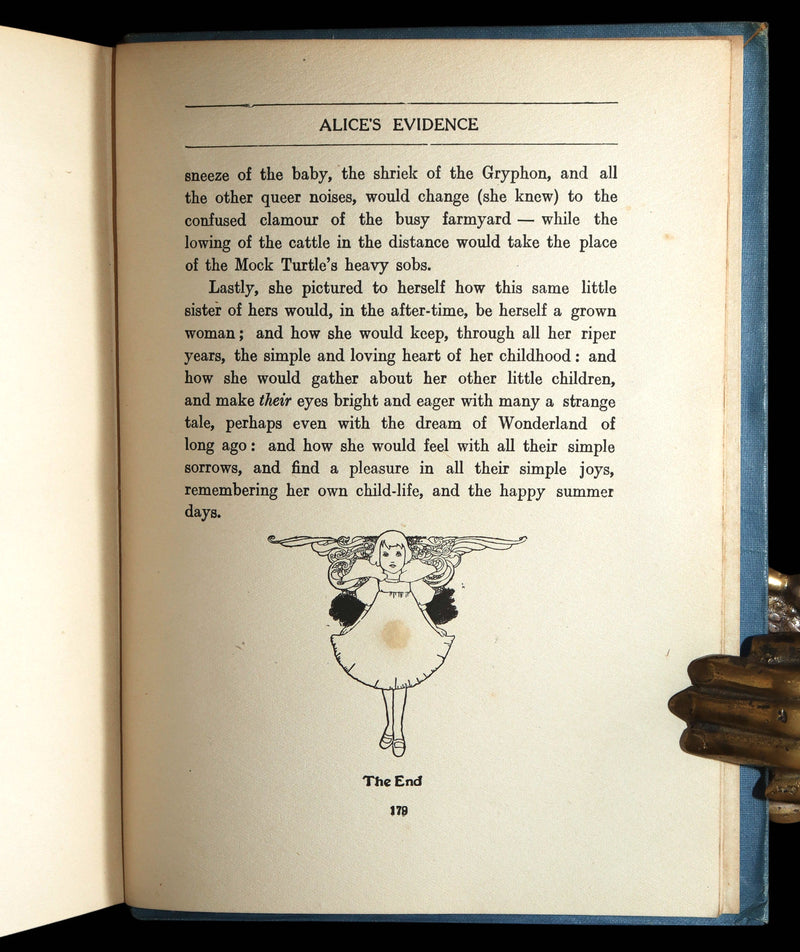 1913 Scarce - Alice’s Adventures in Wonderland Illustrated by Charles Robinson