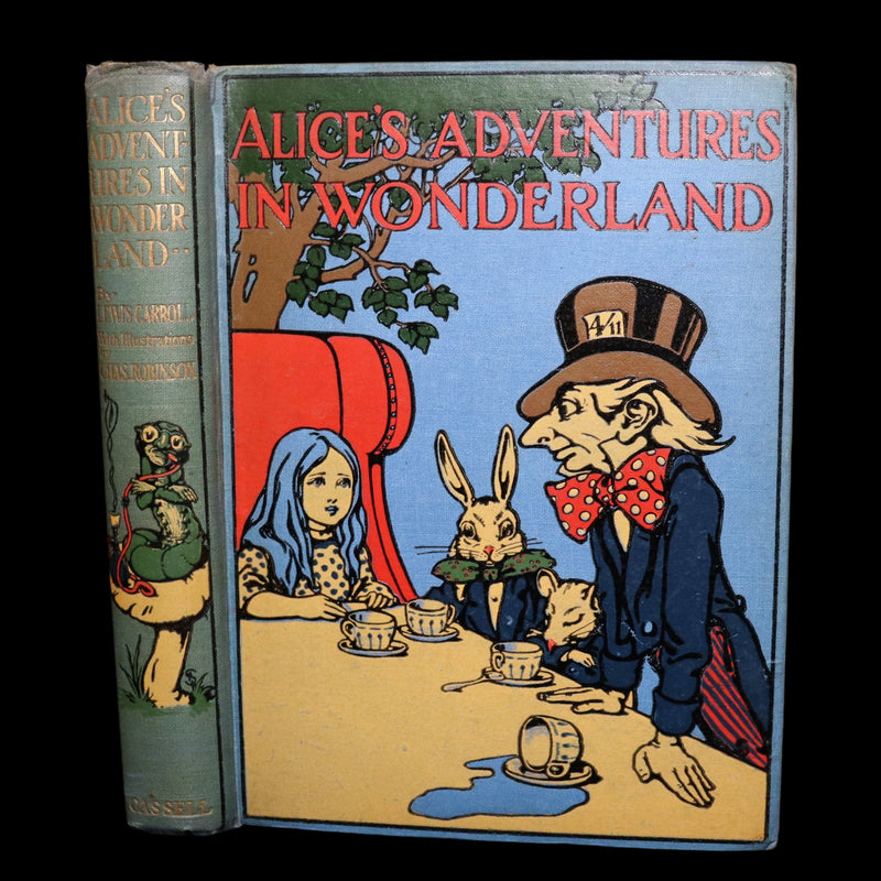 1913 Scarce - Alice’s Adventures in Wonderland Illustrated by Charles Robinson