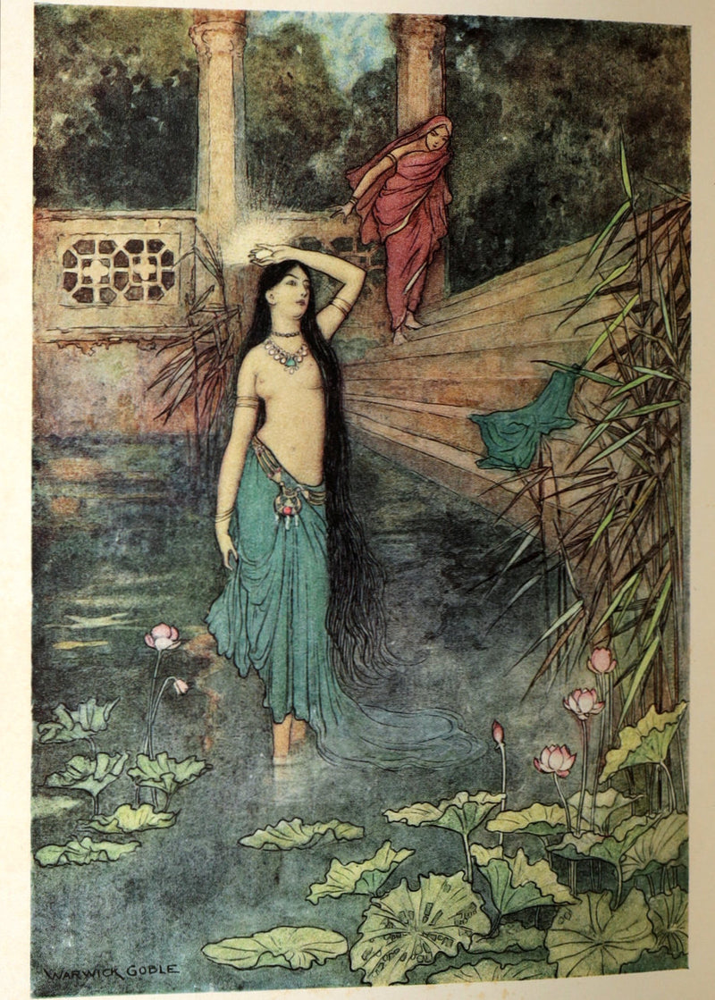 1912 Rare 1stED - Folk-Tales of Bengal Illustrated by Warwick Goble, Fairy Tales