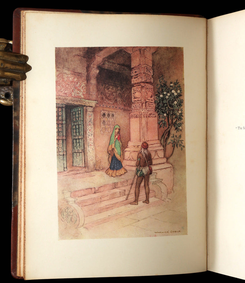 1912 Rare 1stED - Folk-Tales of Bengal Illustrated by Warwick Goble, Fairy Tales