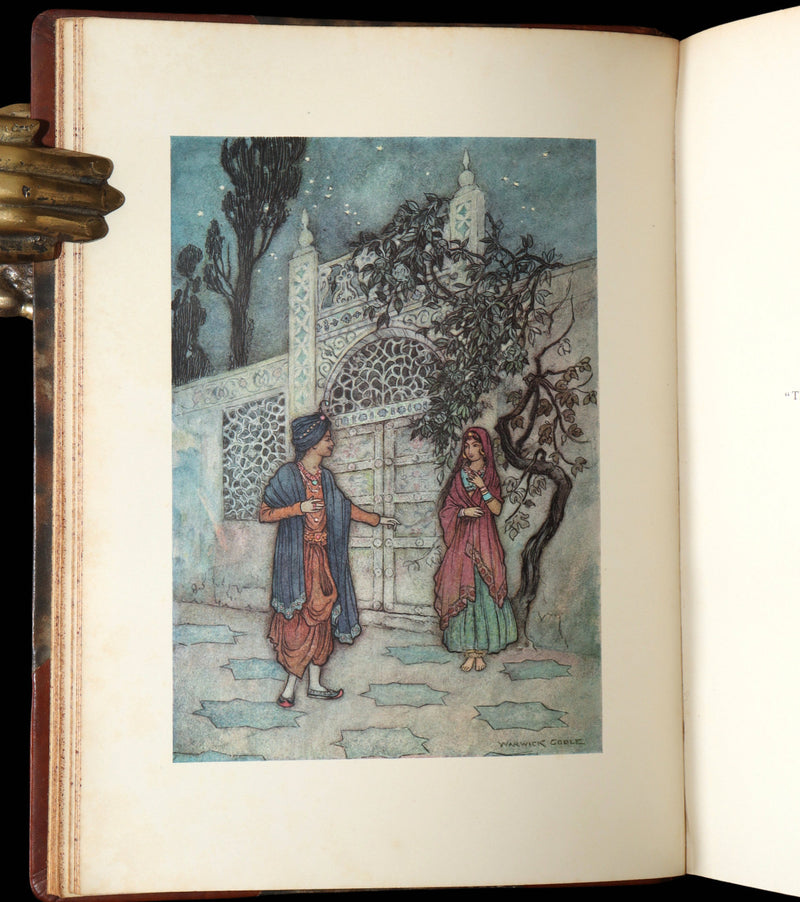 1912 Rare 1stED - Folk-Tales of Bengal Illustrated by Warwick Goble, Fairy Tales