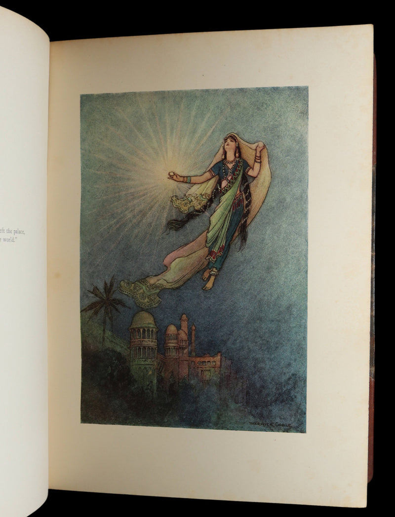 1912 Rare 1stED - Folk-Tales of Bengal Illustrated by Warwick Goble, Fairy Tales