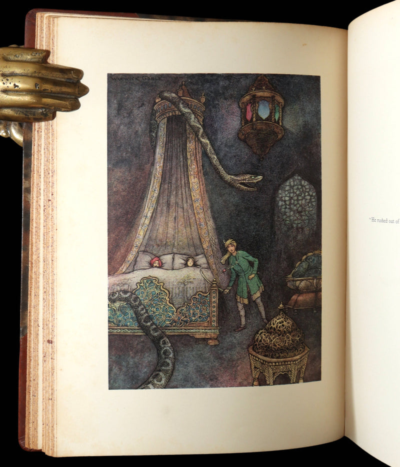 1912 Rare 1stED - Folk-Tales of Bengal Illustrated by Warwick Goble, Fairy Tales